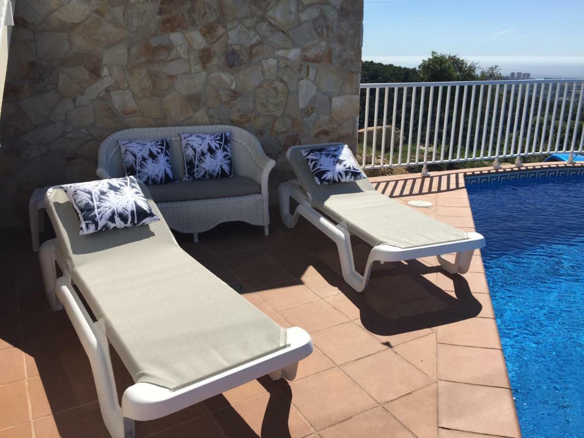 Villa Gardenia Mit Pool Und Traumhaftem Meerblick Santa Cristina d'Aro Exterior foto